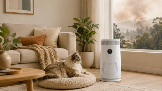 Wildfire Smoke and Cats: How to Create a Cleaner, More Comfortable Indoor Space