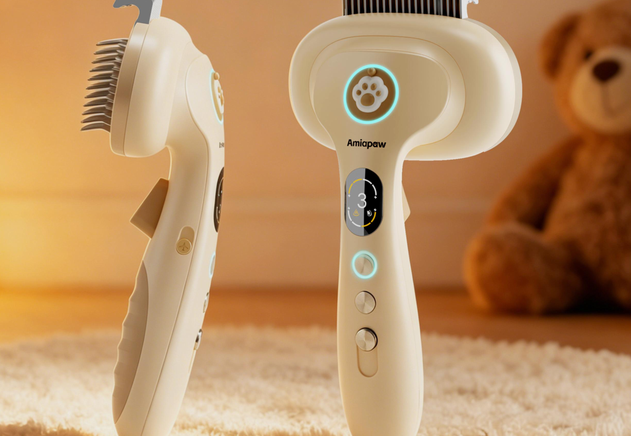 Amiapaw Steam Pet Comb - Cat