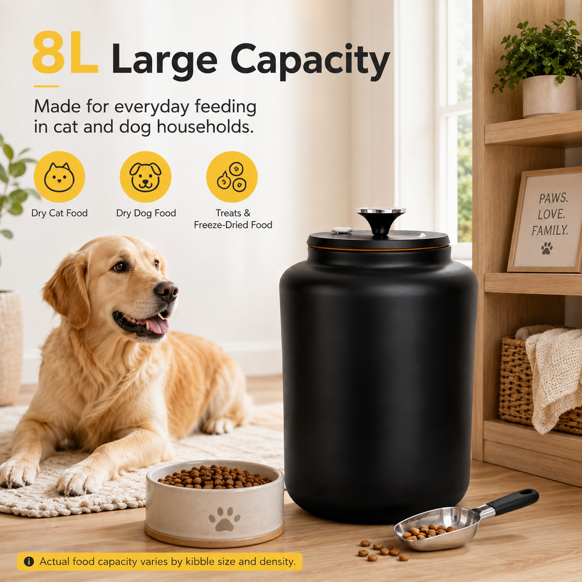 Vacuum Pet Food Container (F2)