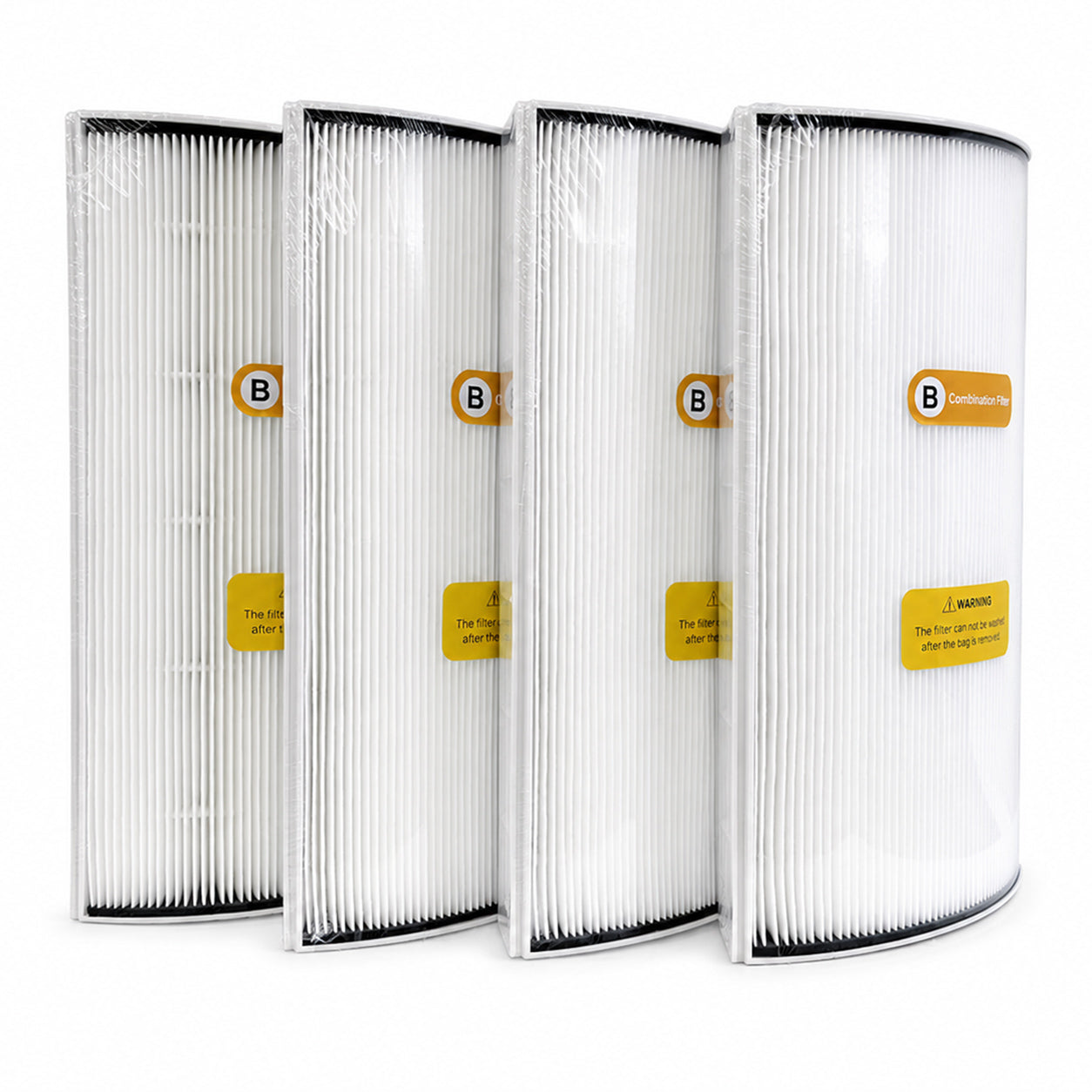 Amiapaw C2 Replacement Combination Filter，HEPA + Activated Carbon Filter for Cat Air Purifier P1G-A1P, 1 Pack