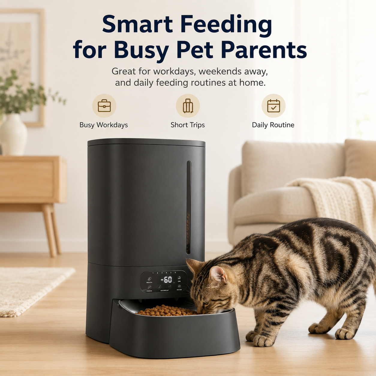 Amiapaw F2 Smart Pet Feeder 7